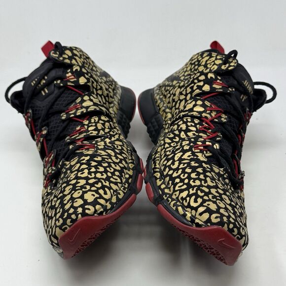 Nike Free Trainer 7.0 Unleash Speed Sneakers Mens 11 Gold Black Cheetah Mid Top - Picture 7 of 16